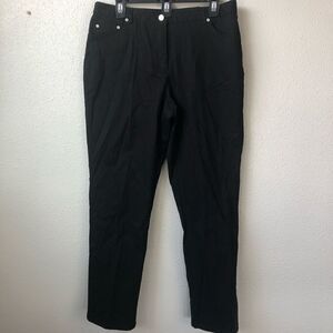 NWT Hearts of Palm Black Pants Size 10